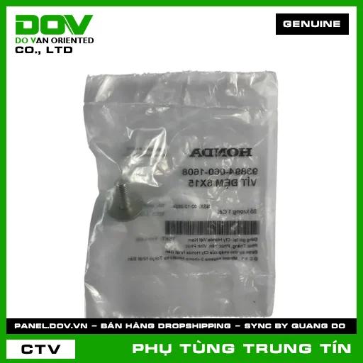 VÍT ĐỆM 6X15 | 93894-060-1608 | HONDA (WAVE ALPHA) — 938940601608