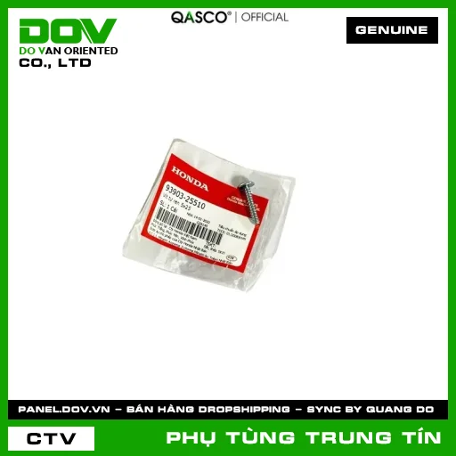 VÍT TỰ REN 5X25 | 93903-255-10 | HONDA (AIR BLADE 110, BLADE 110, CB650R, CBR650R, CLICK 110, DREAM 110, FUTURE 125, FUTURE NEO, WAVE 100, WAVE ALPHA, WAVE ALPHA 110, WAVE RSX 110, WINNER R, WINNER X) — 9390325510