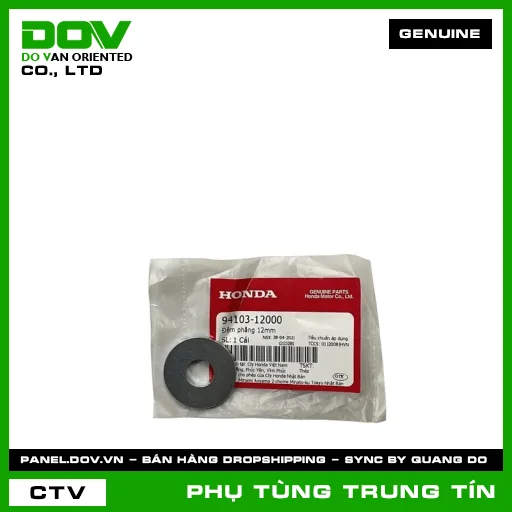 ĐỆM PHẲNG 12MM | 94103-120-00 | HONDA (WINNER 150, WINNER R, WINNER X) — 9410312000