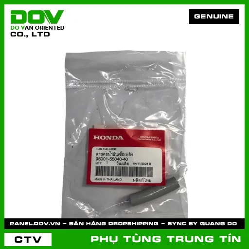 ỐNG DẪN XĂNG 5.3X40 | 95001-550-4040 | HONDA (WAVE 100, WAVE ALPHA, WAVE RSX 110) — 950015504040