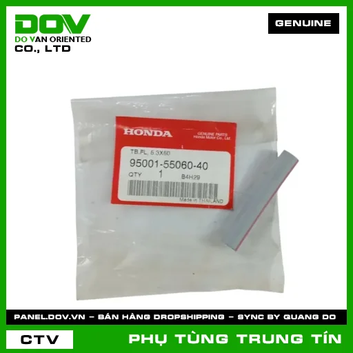 ỐNG CAO SU DẪN XĂNG 5.3X60 | 95001-550-6040 | HONDA (SUPER DREAM, WAVE ALPHA) — 950015506040