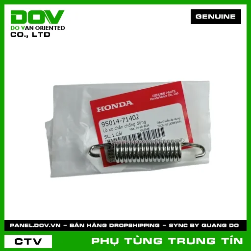LÒ XO CHÂN CHỐNG ĐỨNG | 95014-714-02 | HONDA (SUPER DREAM, WAVE ALPHA) — 9501471402