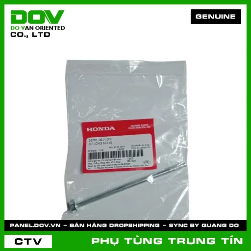 BU LÔNG 6X110 | 95701-061-1000 | HONDA (FUTURE NEO, SUPER DREAM, WAVE 100, WAVE ALPHA) — 957010611000
