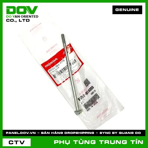 BU LÔNG 6X140 | 95701-061-4000 | HONDA (SH 125/150) — 957010614000