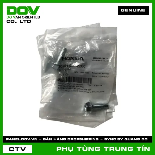 BU LÔNG 8X22 | 95701-080-2200 | HONDA (CB250 NIGHTHAWK, FUTURE NEO, SUPER DREAM, VISION 110) — 957010802200