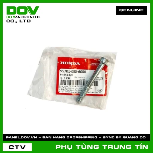 BU LÔNG 8X60 | 95701-080-6000 | HONDA (GOLDWING, LEAD 125, SUPER DREAM) — 957010806000