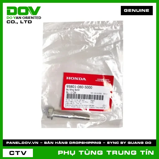 BU LÔNG 8X50 | 95801-080-5000 | HONDA (CB300R, SH MODE) — 958010805000