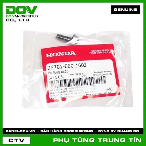 Bu lông 10x40 | 95801-100-4002 | HONDA (LEAD 110) — 958011004002