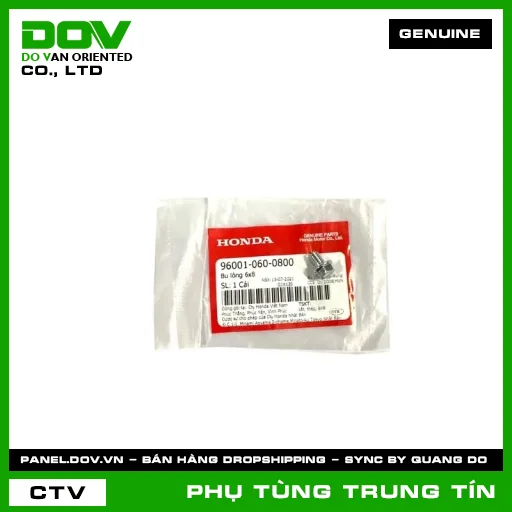 BU LÔNG 6X8 | 96001-060-0800 | HONDA (DREAM 110) — 960010600800