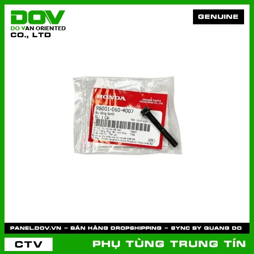 BU LÔNG 6X40 | 96001-060-4007 | HONDA (PCX) — 960010604007