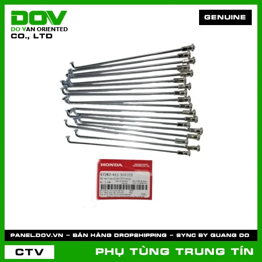 BỘ NAN HOA A10X157(TRONG) | 97282-411-54P0SS | HONDA — 9728241154P0SS