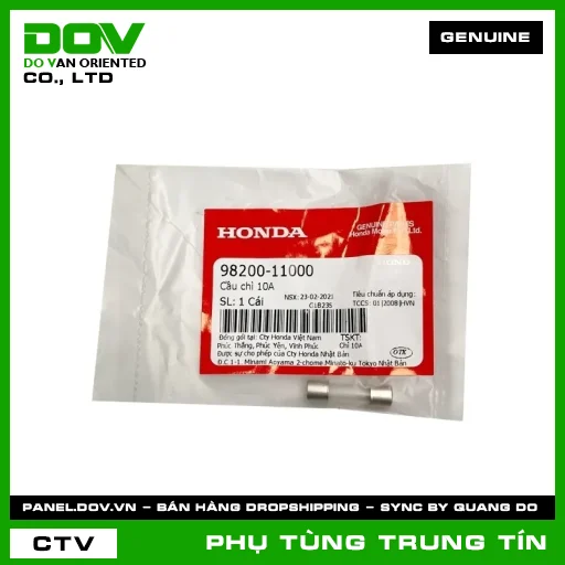 CẦU CHÌ 10A | 98200-110-00 | HONDA (SUPER DREAM, WAVE ALPHA) — 9820011000