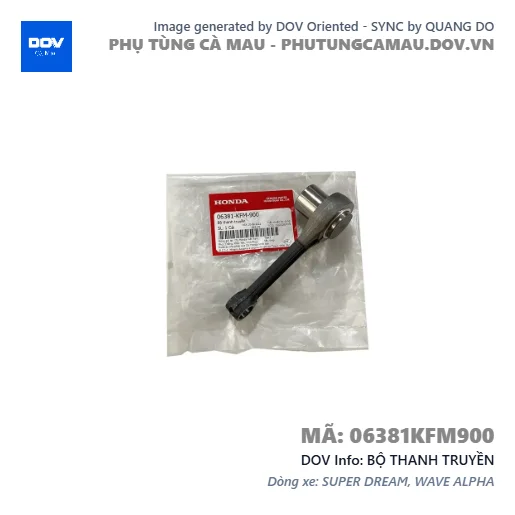 BỘ THANH TRUYỀN  — 06381KFM900