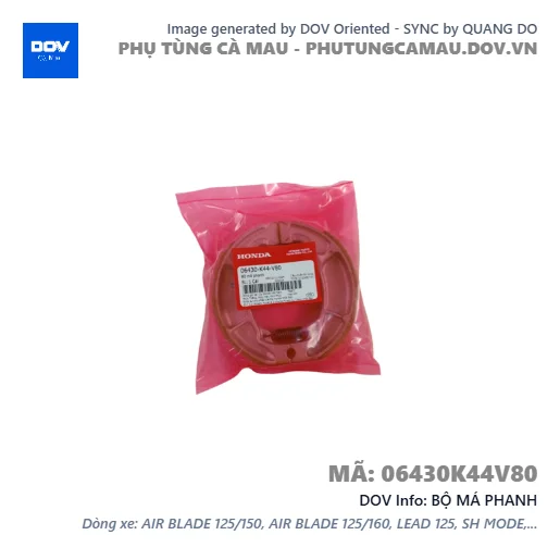 BỘ MÁ PHANH  — 06430K44V80