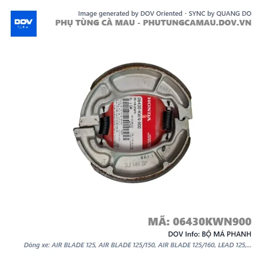 BỘ MÁ PHANH — 06430KWN900