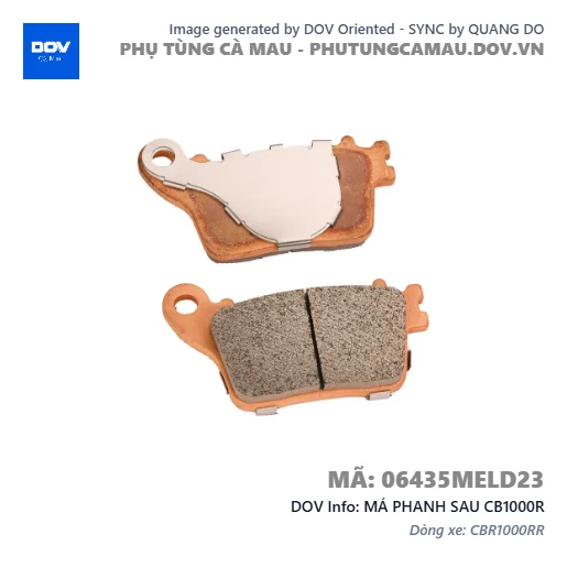 MÁ PHANH SAU CB1000R — 06435MELD23