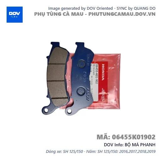 BỘ MÁ PHANH  — 06455K01902
