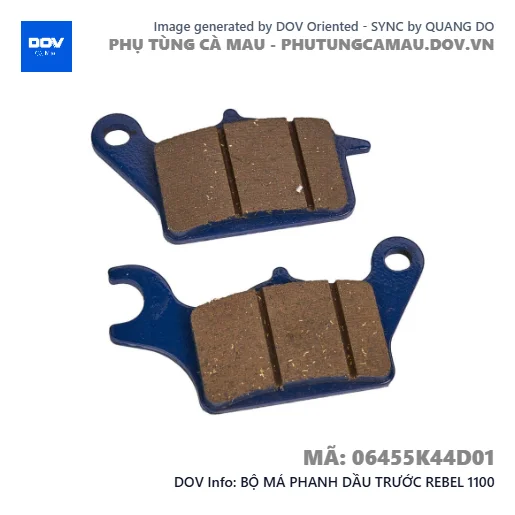 BỘ MÁ PHANH DẦU TRƯỚC REBEL 1100 — 06455K44D01
