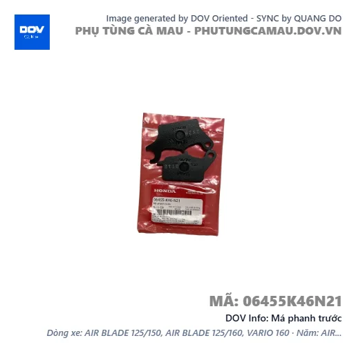 Má phanh trước — 06455K46N21