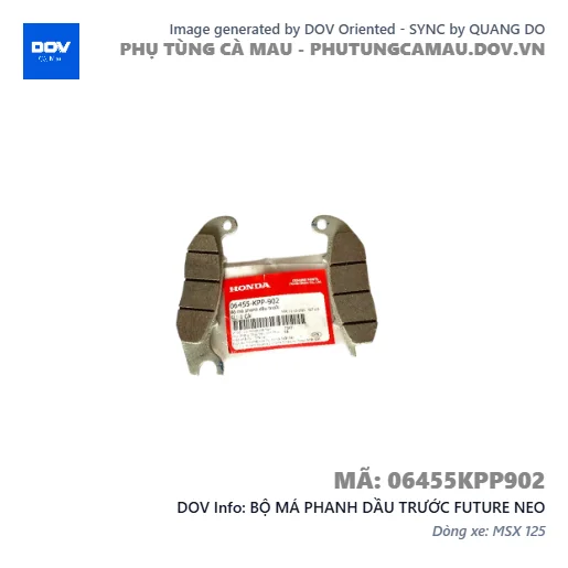 BỘ MÁ PHANH DẦU TRƯỚC FUTURE NEO — 06455KPP902