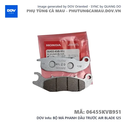 BỘ MÁ PHANH DẦU TRƯỚC AIR BLADE 125 — 06455KVB951