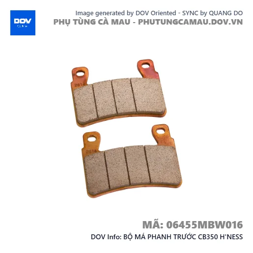 BỘ MÁ PHANH TRƯỚC CB350 H'NESS — 06455MBW016