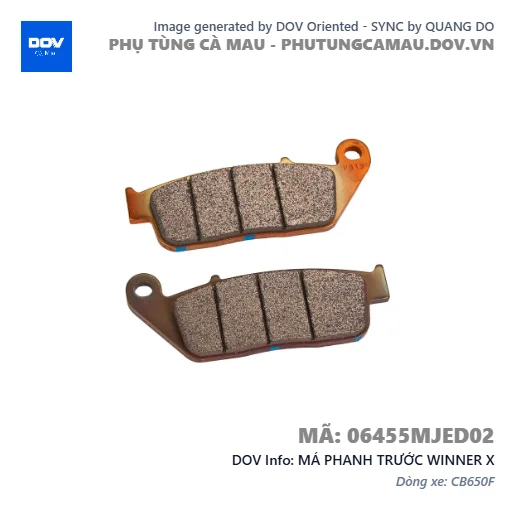 MÁ PHANH TRƯỚC WINNER X — 06455MJED02