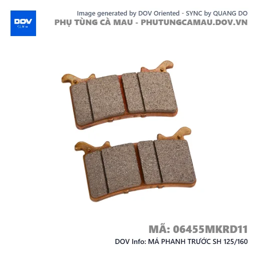 MÁ PHANH TRƯỚC SH 125/160 — 06455MKRD11