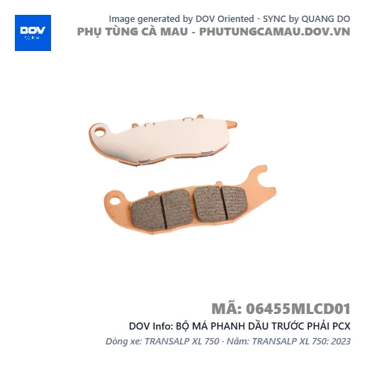 BỘ MÁ PHANH DẦU TRƯỚC PHẢI PCX — 06455MLCD01