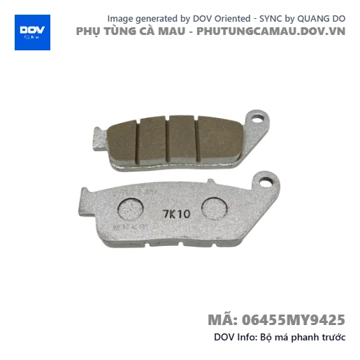 Bộ má phanh trước — 06455MY9425