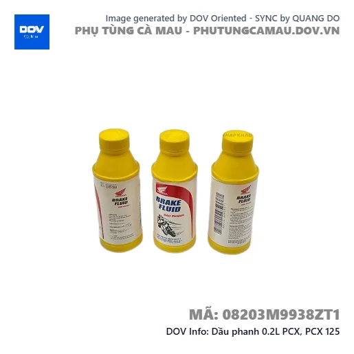 Dầu phanh 0.2L PCX, PCX 125 — 08203M9938ZT1