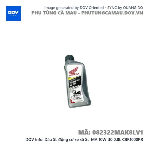 Dầu SL động cơ xe số SL-MA 10W-30 0.8L CBR1000RR — 082322MAK8LV1