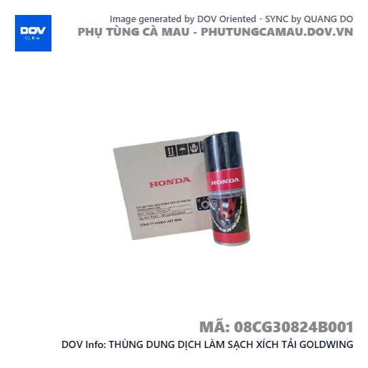 THÙNG DUNG DỊCH LÀM SẠCH XÍCH TẢI GOLDWING — 08CG30824B001