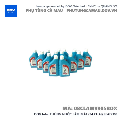 THÙNG NƯỚC LÀM MÁT (24 CHAI) LEAD 110 — 08CLAM9905BOX