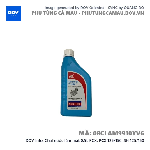 Chai nước làm mát 0.5L PCX, PCX 125/150, SH 125/150 — 08CLAM9910YV6
