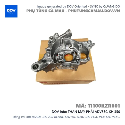 THÂN MÁY PHẢI ADV350, SH 350 — 11100KZR601