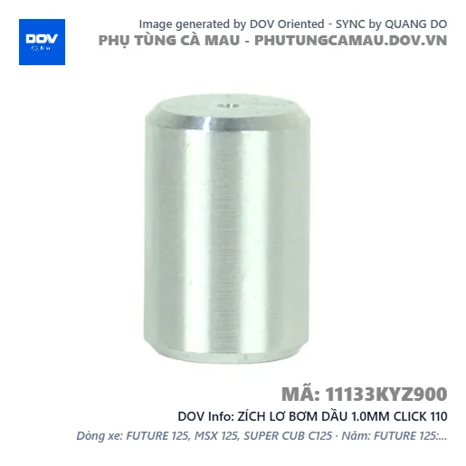 ZÍCH LƠ BƠM DẦU 1.0MM CLICK 110 — 11133KYZ900