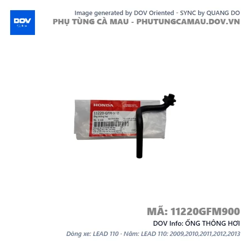 ỐNG THÔNG HƠI  — 11220GFM900