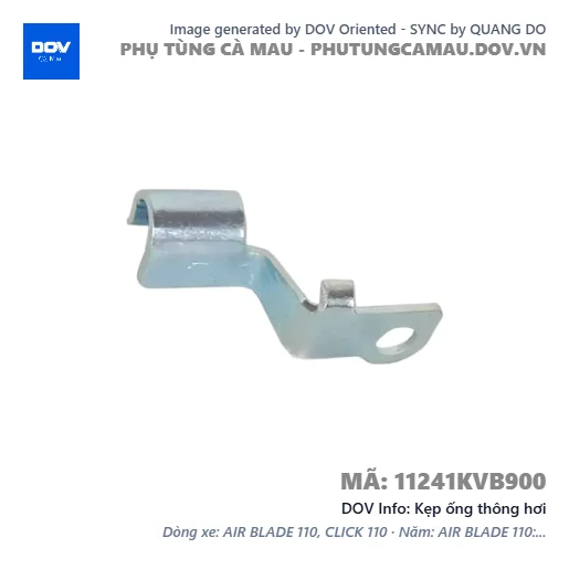 Kẹp ống thông hơi — 11241KVB900