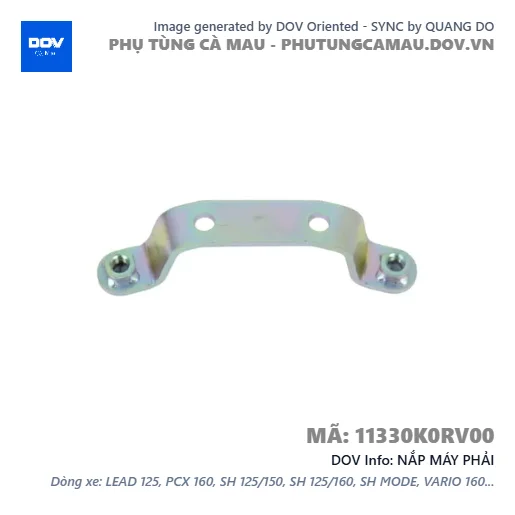 NẮP MÁY PHẢI  — 11330K0RV00