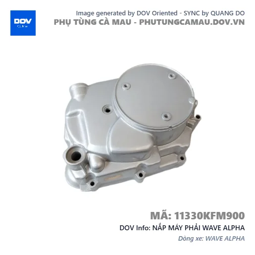 NẮP MÁY PHẢI WAVE ALPHA — 11330KFM900