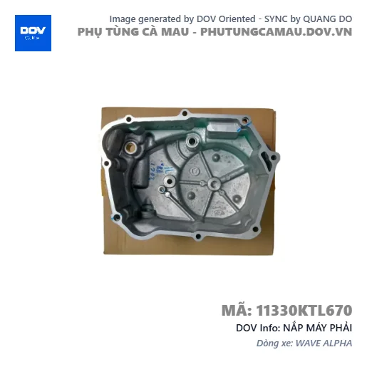 NẮP MÁY PHẢI — 11330KTL670