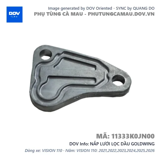 NẮP LƯỚI LỌC DẦU GOLDWING — 11333K0JN00