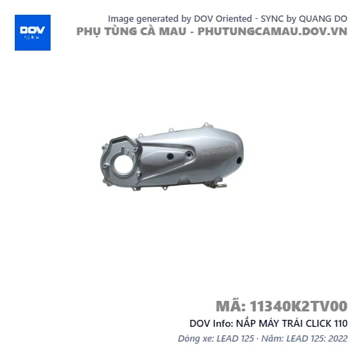 NẮP MÁY TRÁI CLICK 110 — 11340K2TV00