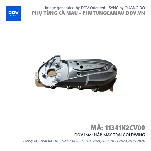 NẮP MÁY TRÁI GOLDWING — 11341K2CV00