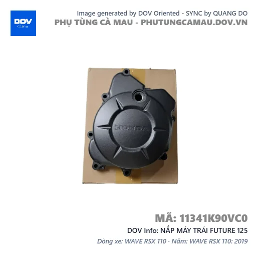 NẮP MÁY TRÁI FUTURE 125 — 11341K90VC0