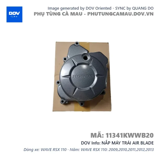 NẮP MÁY TRÁI AIR BLADE — 11341KWWB20