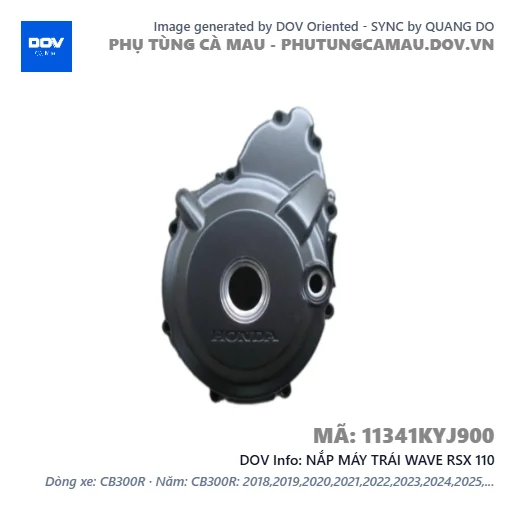 NẮP MÁY TRÁI WAVE RSX 110 — 11341KYJ900