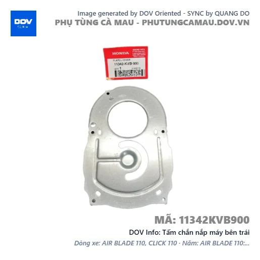 Tấm chắn nắp máy bên trái — 11342KVB900