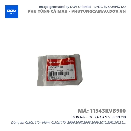 ỐC XẢ CẶN VISION 110 — 11343KVB900